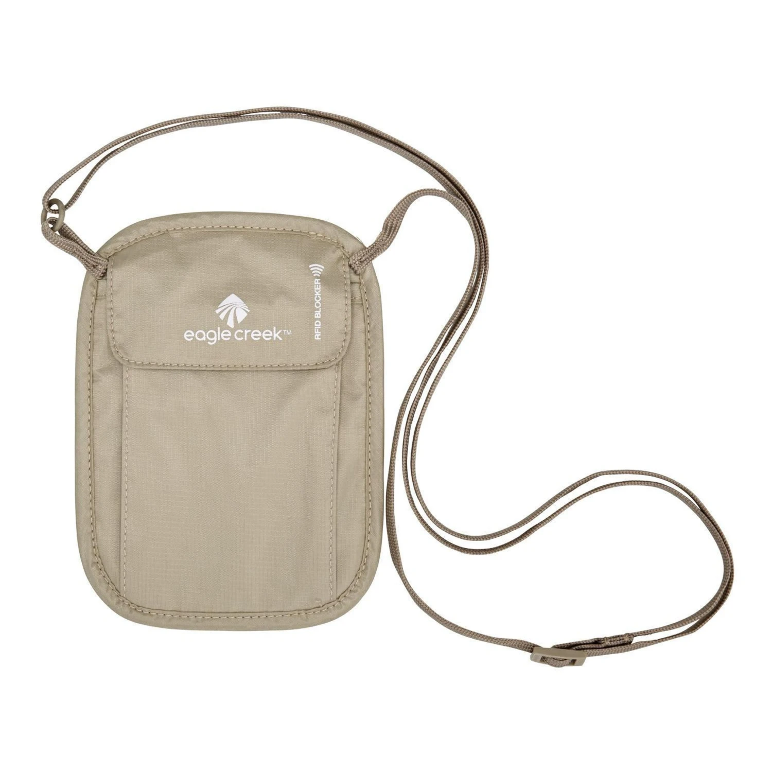 Eagle Creek RFID Blocker Neck Wallet - Tan 3 Eagle Creek RFID Blocker Neck Wallet - Tan