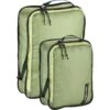 Eagle Creek Pack-It™ Isolate Compression Cube Set S/M - Mossy Green -Eagle Creek eagle creek pack it compression cube set mossy green 01 919087