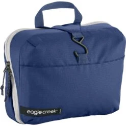 Eagle Creek Pack-It Reveal Hanging Toiletry Kit - Aizome Blue Grey