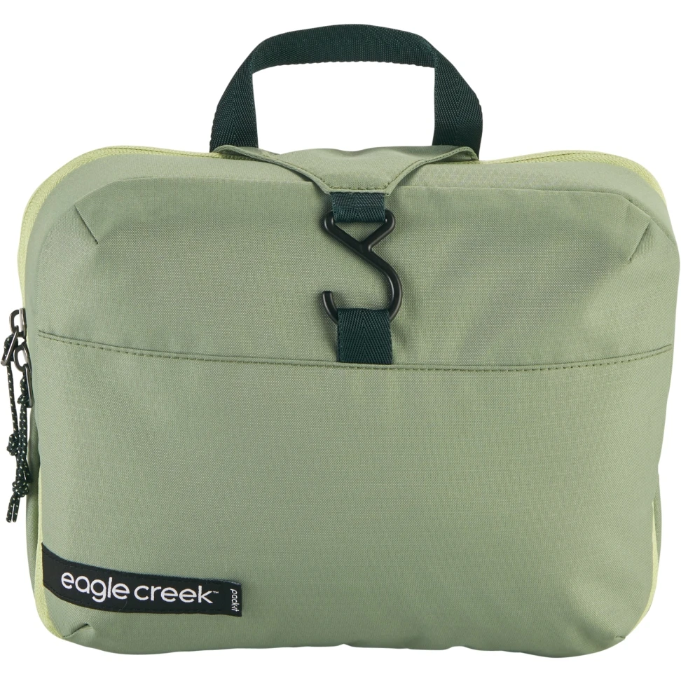 Eagle Creek Pack-It Reveal Hanging Toiletry Kit - Mossy Green 4 Eagle Creek Pack-It Reveal Hanging Toiletry Kit - Mossy Green - Image 2