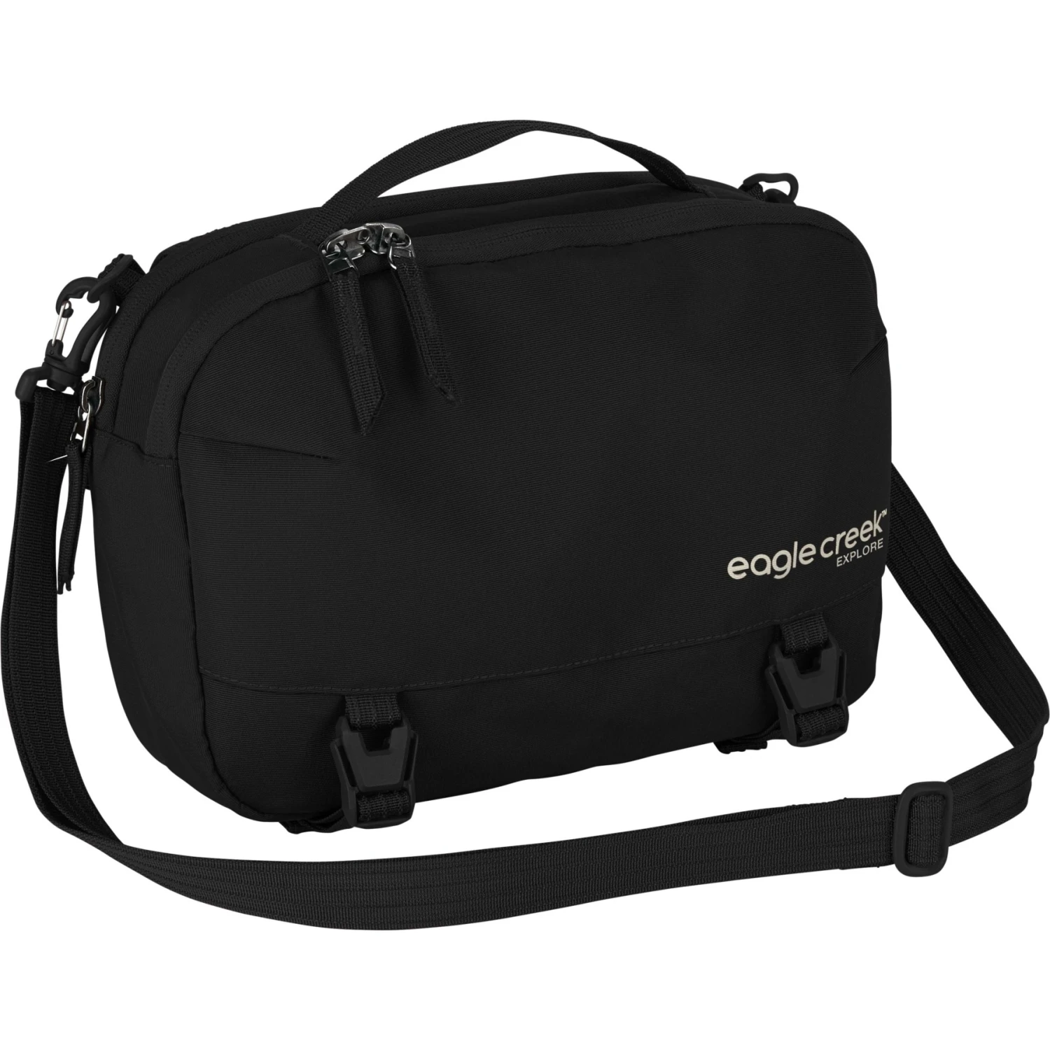 Eagle Creek Explore Mini Messenger Bag - Black 3 Eagle Creek Explore Mini Messenger Bag - Black