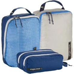 Eagle Creek Pack-It Overnight Set - Aizome Blue Grey