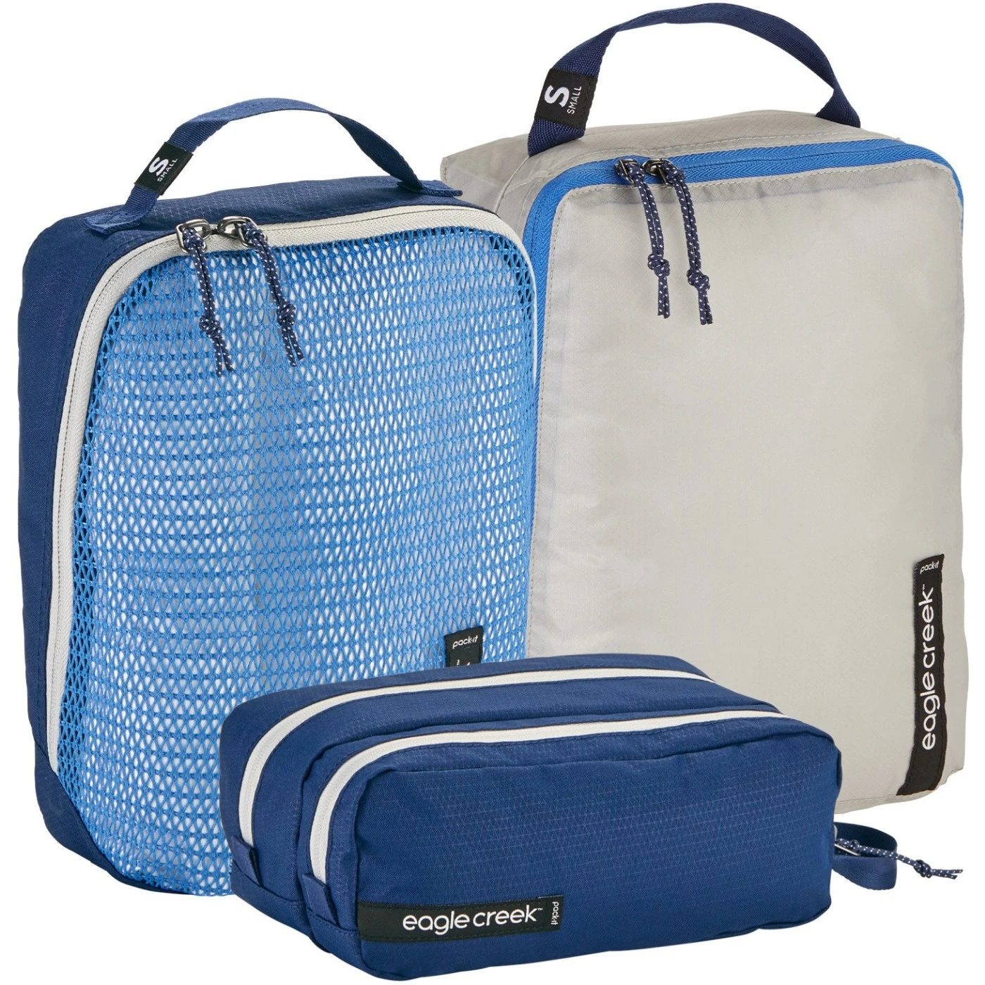 Eagle Creek Pack-It Overnight Set - Aizome Blue Grey 3 Eagle Creek Pack-It Overnight Set - Aizome Blue Grey